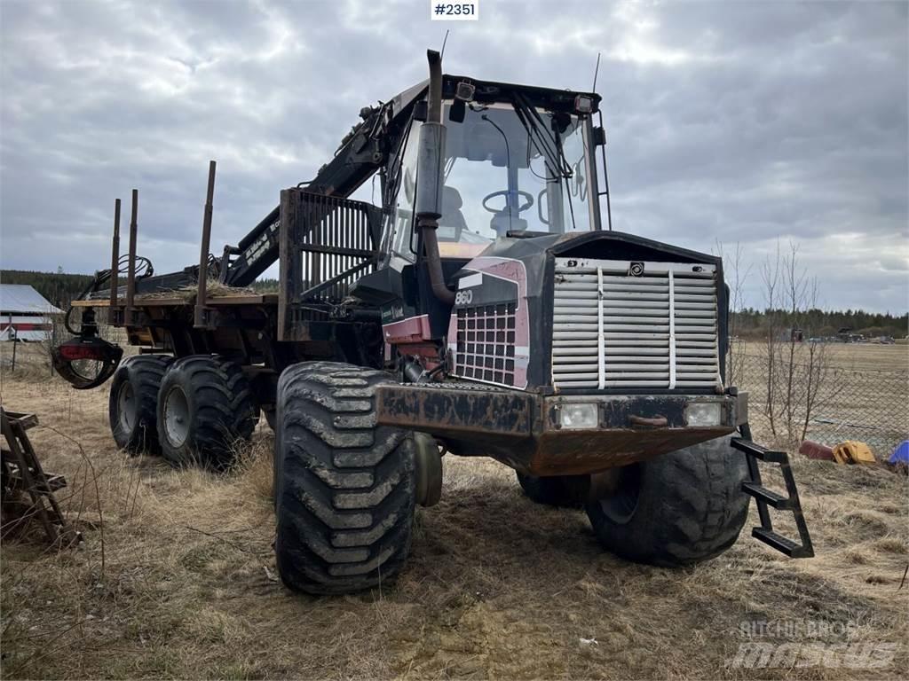 Valmet 860 Tomruk yükleyici traktörler