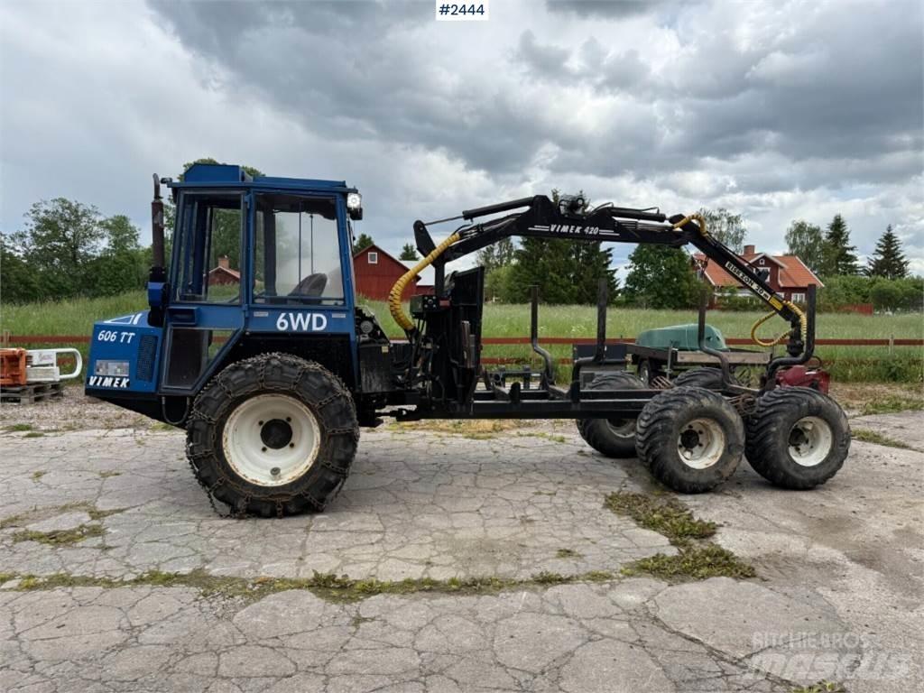 Vimek 606 TT Tomruk yükleyici traktörler