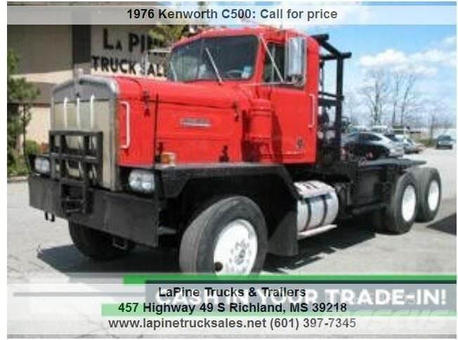 Kenworth C500 Kurtaricilar