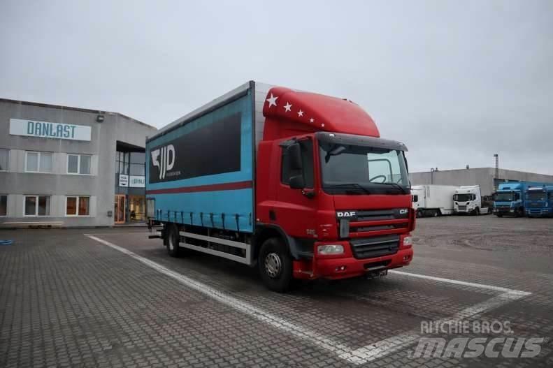 DAF CF 75-360 FA Kayar tenteli kamyonlar