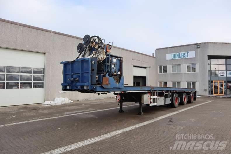 Floor Udtrækkelig Flatbed çekiciler