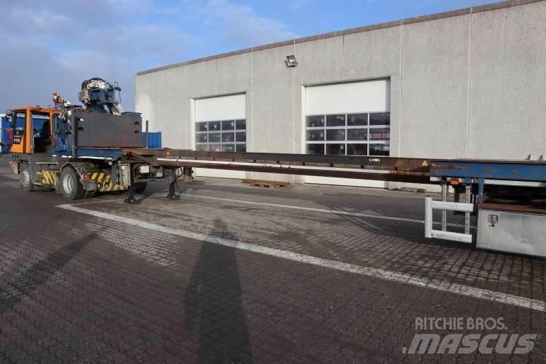 Floor Udtrækkelig Flatbed çekiciler