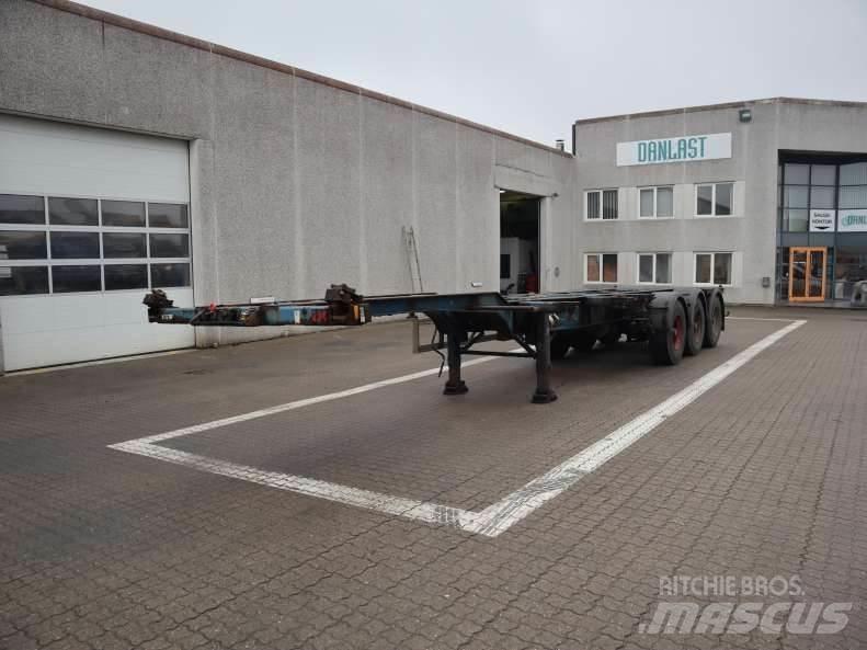 HFR Containerchassis Konteyner yari çekiciler