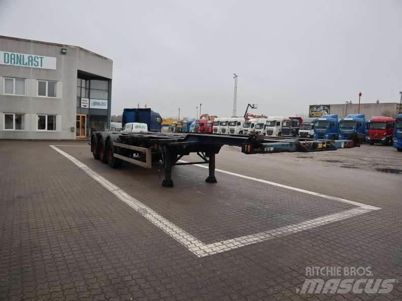 HFR Containerchassis Konteyner yari çekiciler