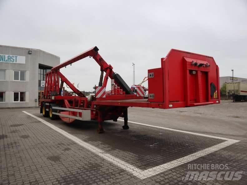 Kel-Berg Flangetrailer Flatbed çekiciler