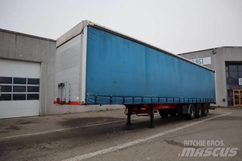 Kel-Berg Gardintrailer Perdeli yari çekiciler
