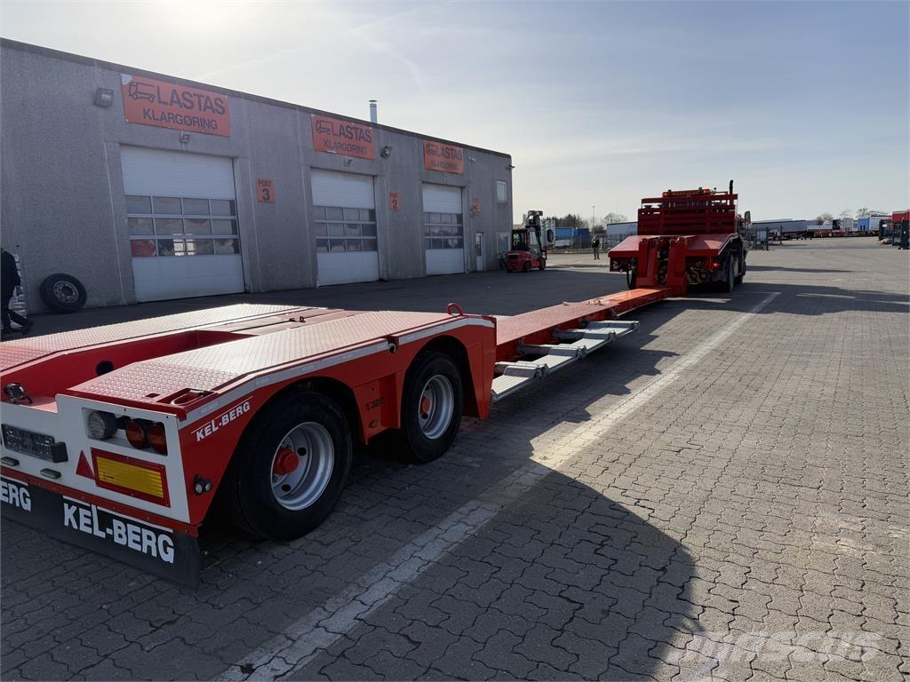 Kel-Berg Sengetrailer Low loader yari çekiciler