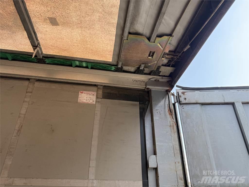 Krone 3 aks Perdeli yari çekiciler