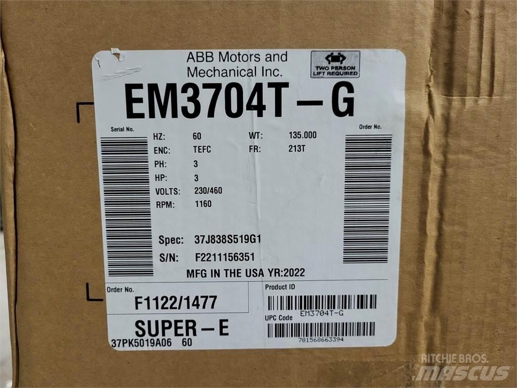 ABB MOTORS EM3704T-G Endüstriyel motorlar