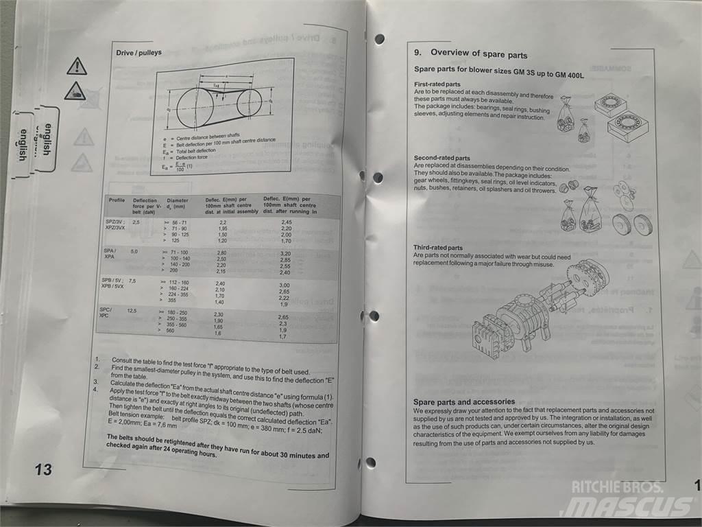 Aerzen GM80L Diger parçalar