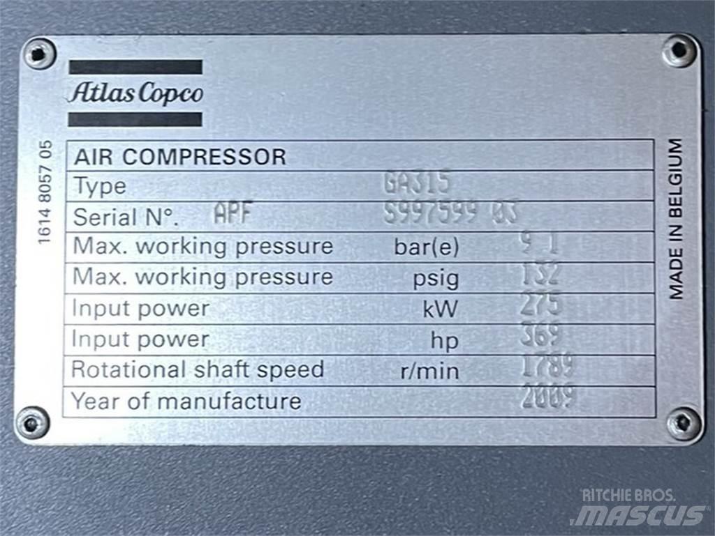 Atlas Copco GA315 Kompresörler