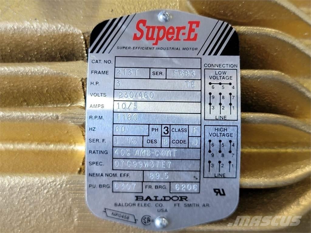 Baldor 07G99W37E7 Endüstriyel motorlar