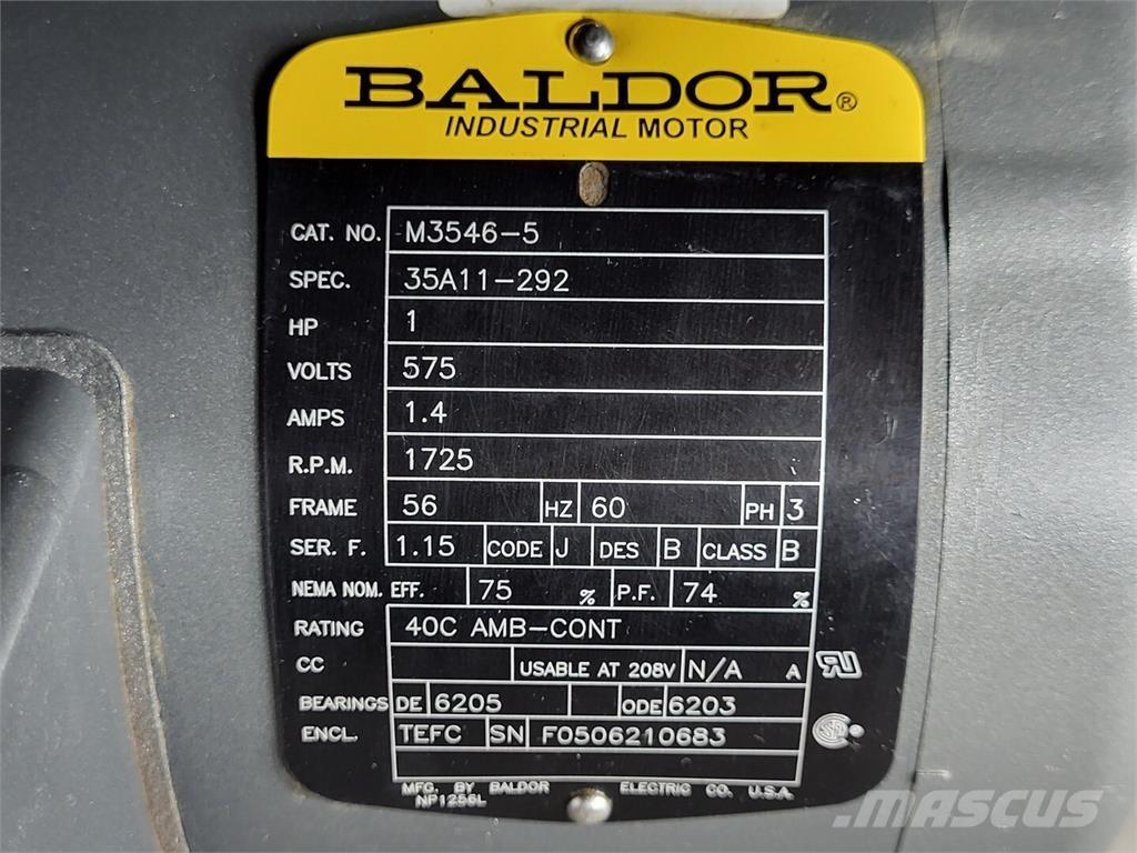 Baldor M3546-5 Endüstriyel motorlar