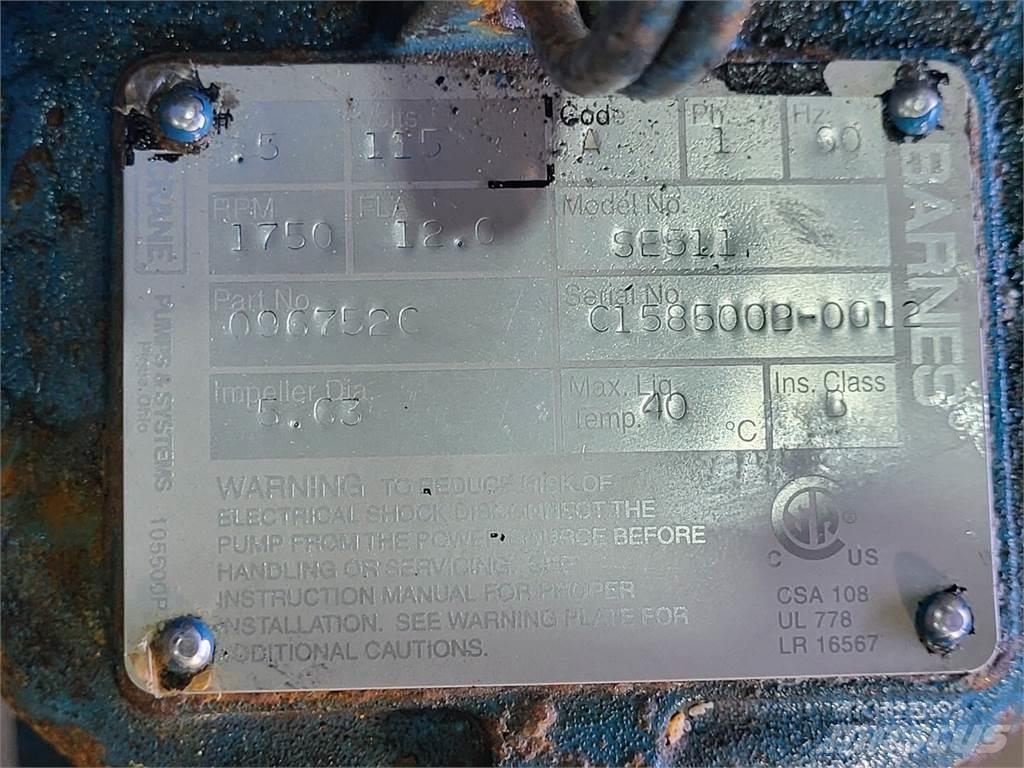  BARNES SE511 Su pompalari