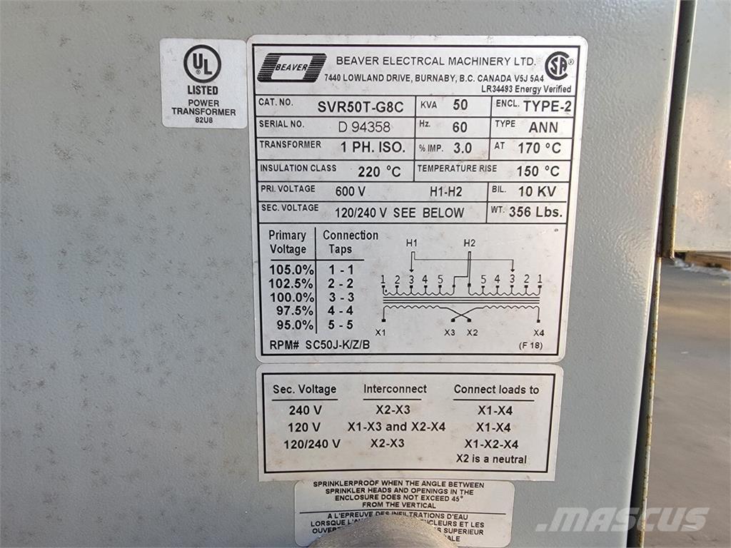  BEAVER SVR50T-G8C Diger