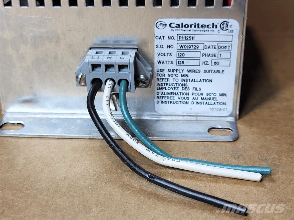  CALORITECH PH1251T1 Isıtma ve çözme ekipmanı