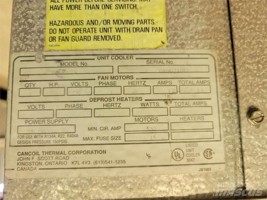  CANCOIL ALVA60002A Isıtma ve çözme ekipmanı