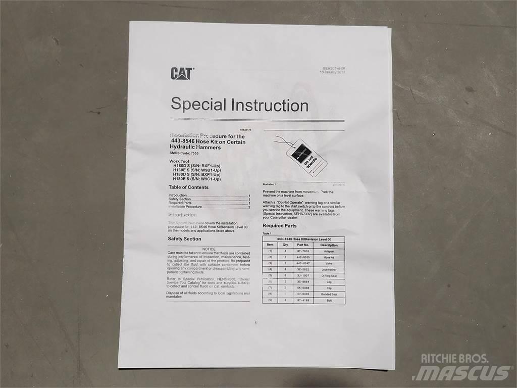 CAT 443-8546 Diger parçalar
