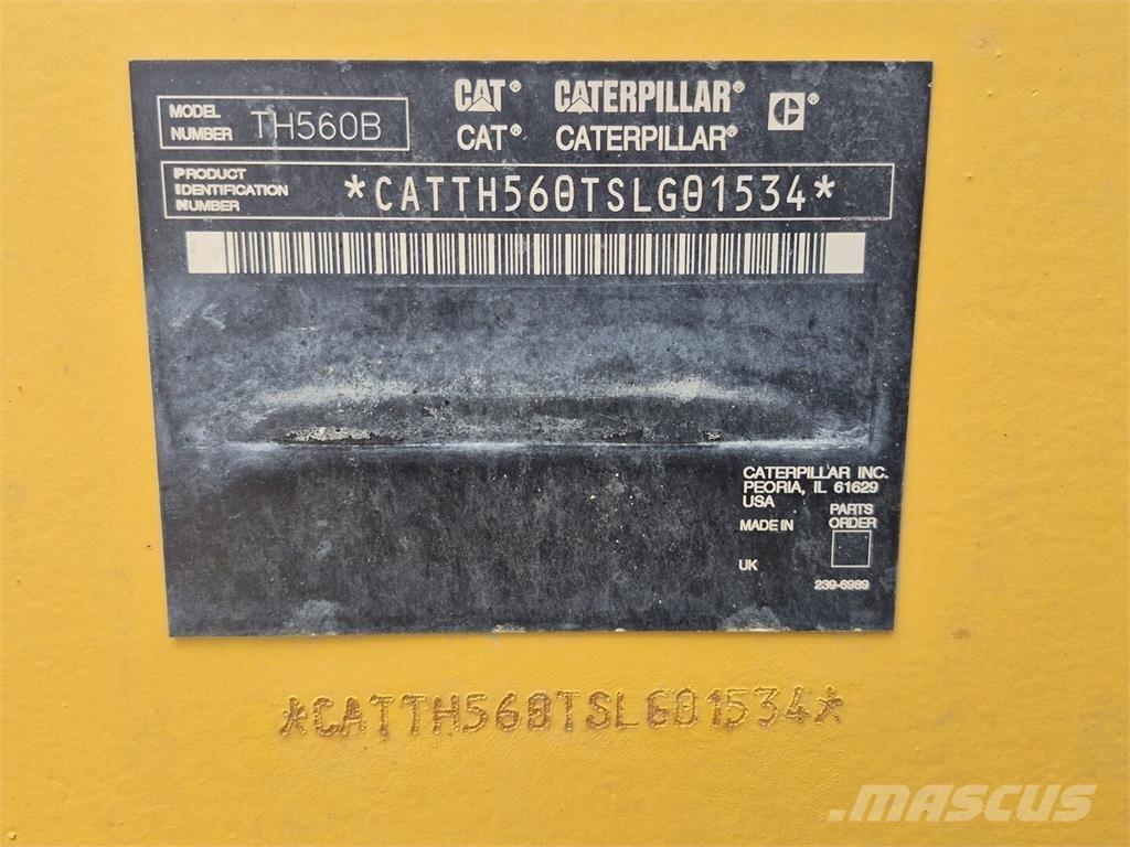CAT TH560B Tarimsal teleskopik yükleyiciler