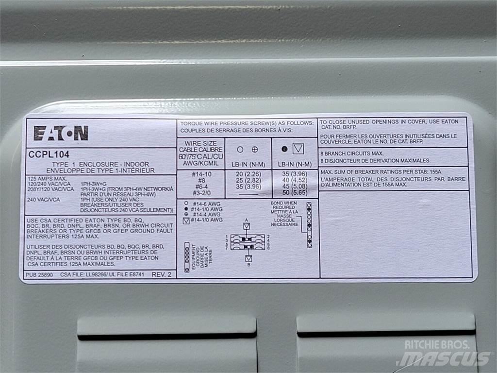 Eaton CCPL104 Diger