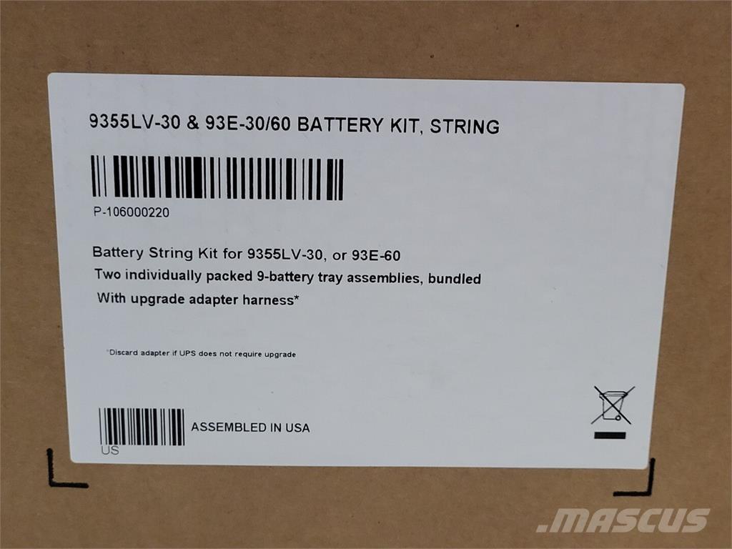 Eaton P-106000220 Bataryalar