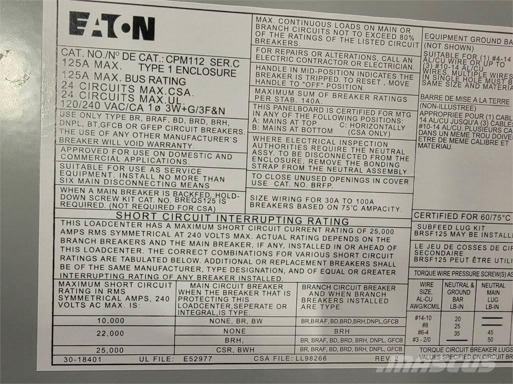 Eaton PM112 Diger