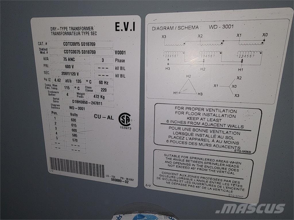 Evi CDTC0075S018769 Diger
