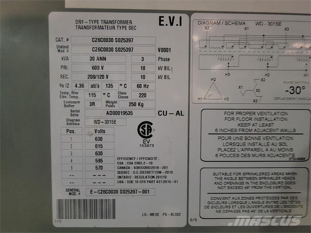 Evi CZ6C0030 S025397 Diger