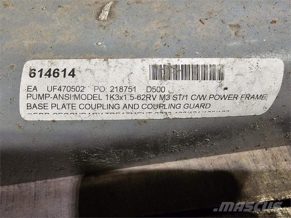  FLOWSERVE MK3 STD Su pompalari