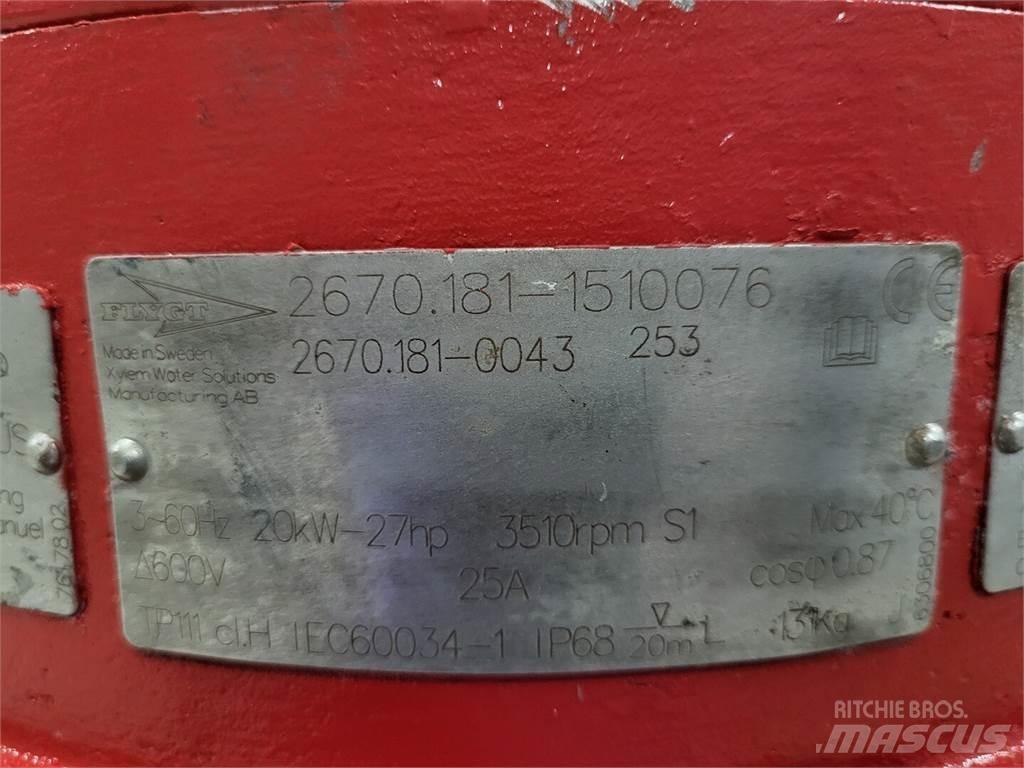 Flygt 2670.181-0043 Su pompalari
