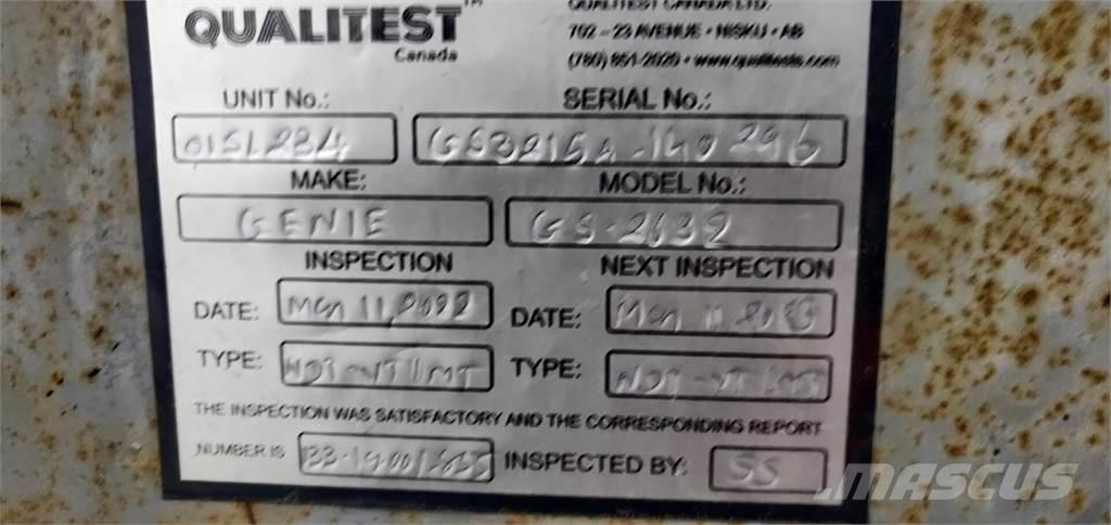 Genie GS-2632 Makasli platformlar