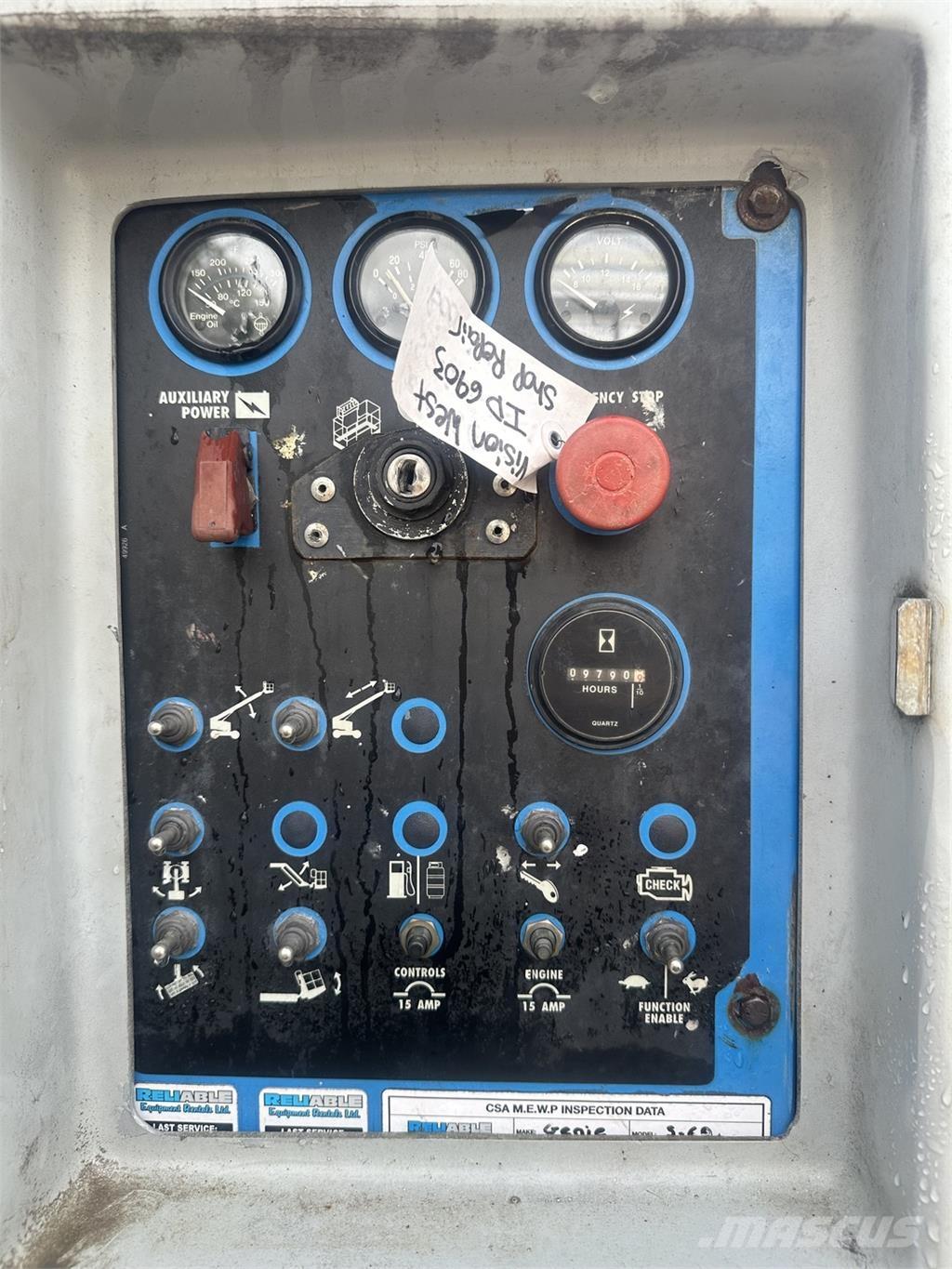 Genie S-60 4wd Körüklü personel platformları