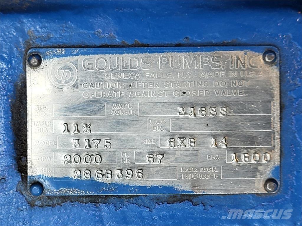  GOULDS 3175 Su pompalari
