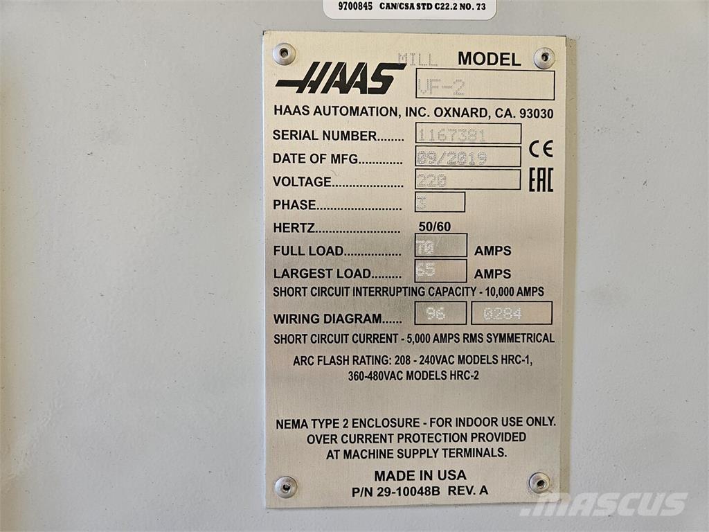 Haas VF-2 Diger