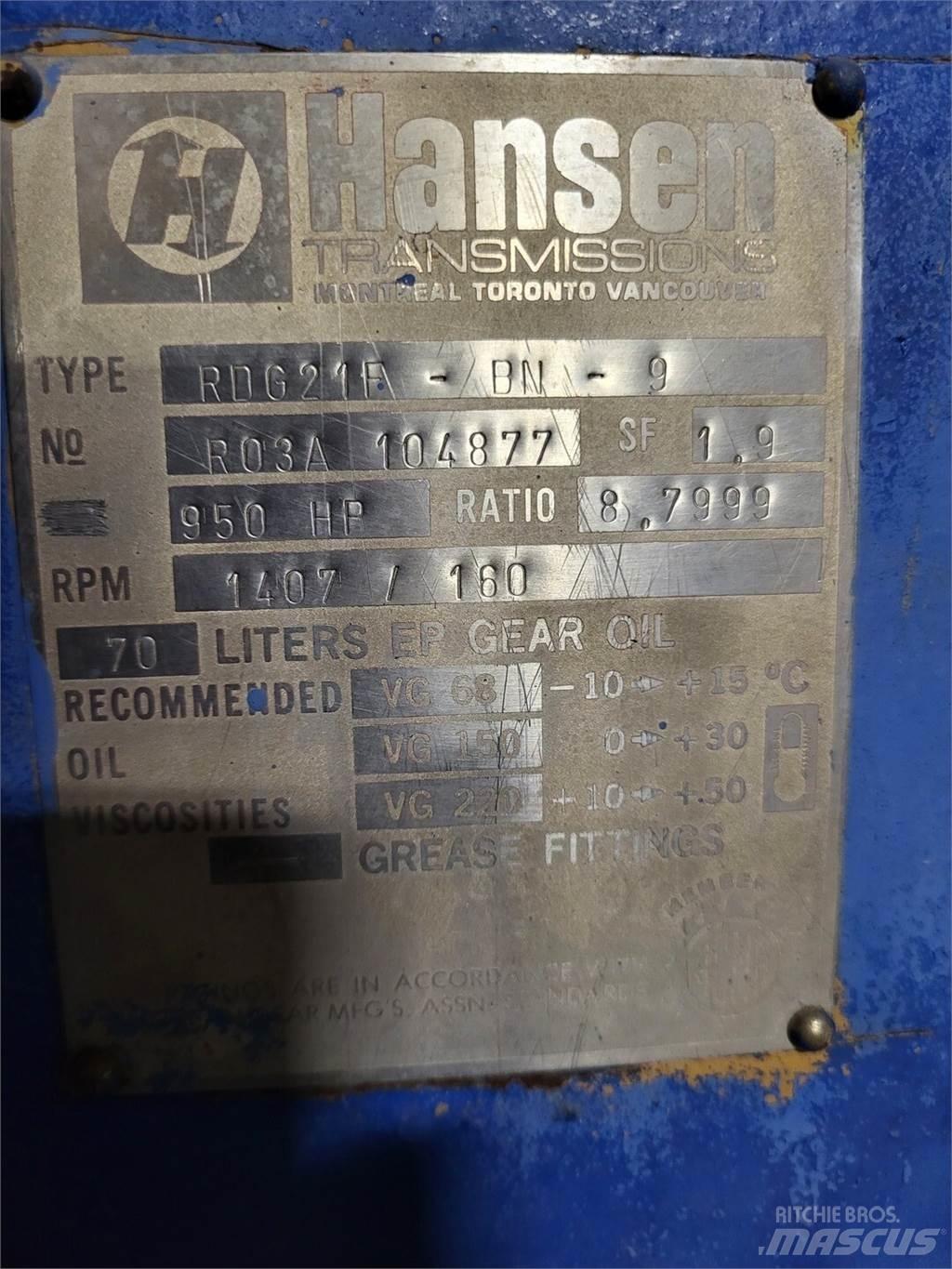 Hansen RDG21F-BN-9 Diger