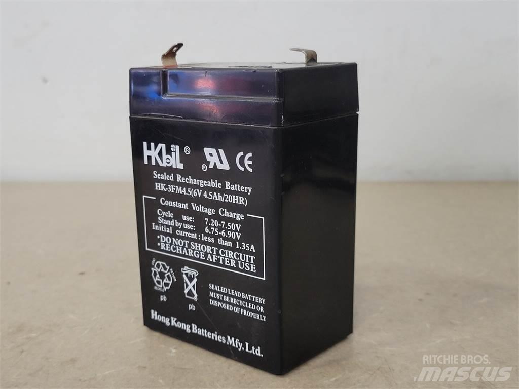  HKBIL 3FM4.5 Bataryalar