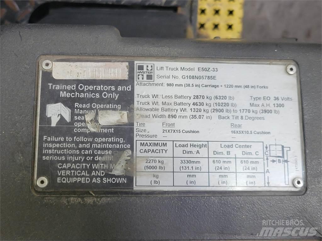 Hyster E50Z-33 Diger