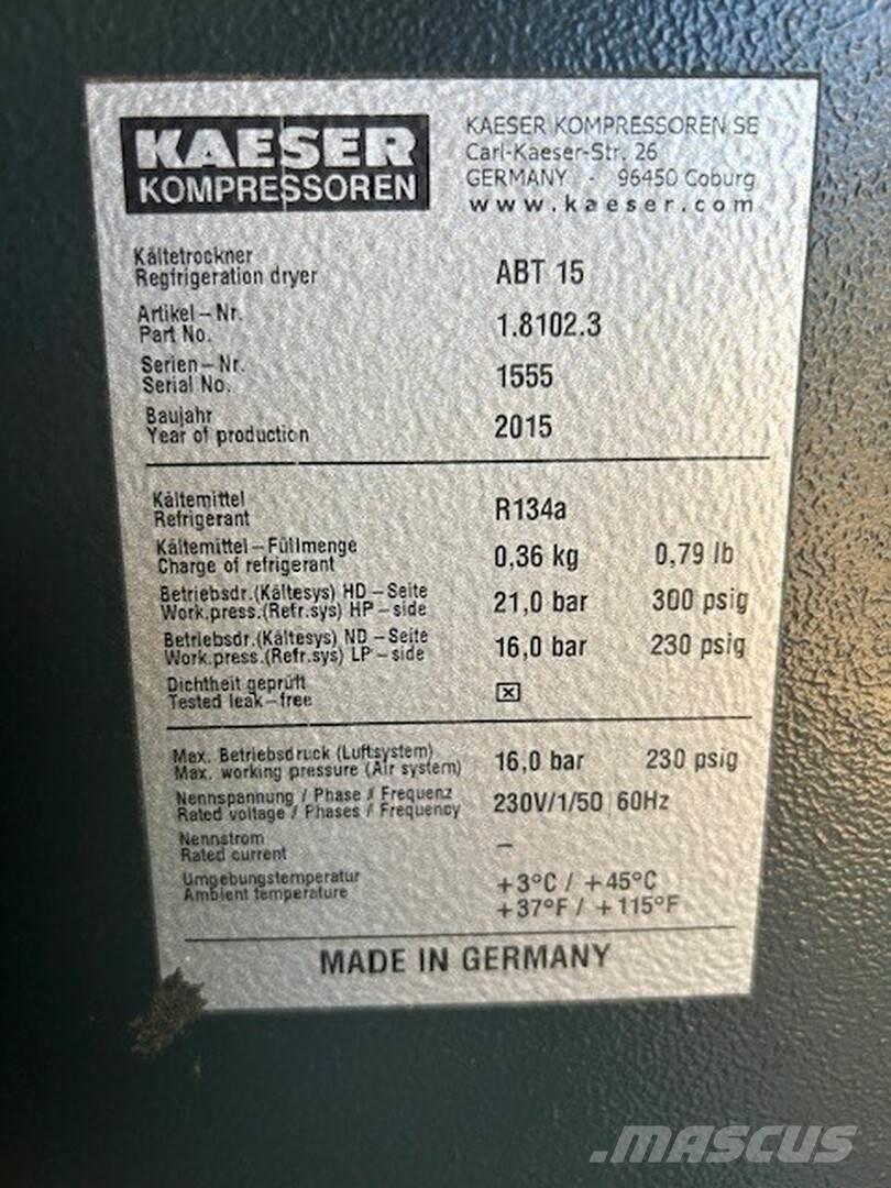Kaeser SM 15 Kompresörler