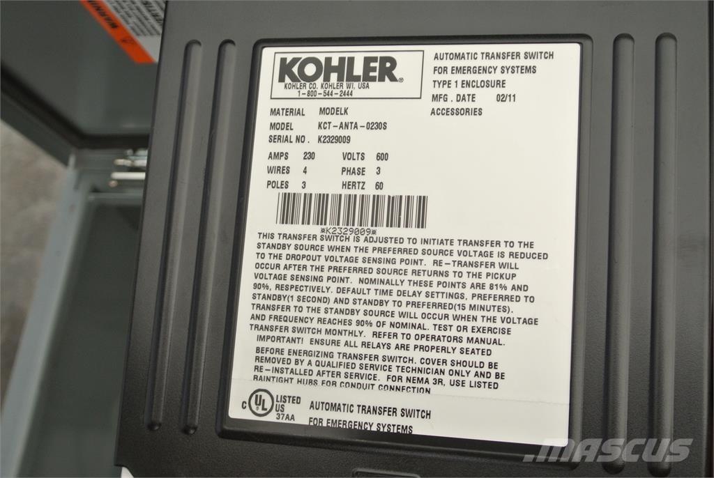 Kohler KCT-ANTA-2030S Diger