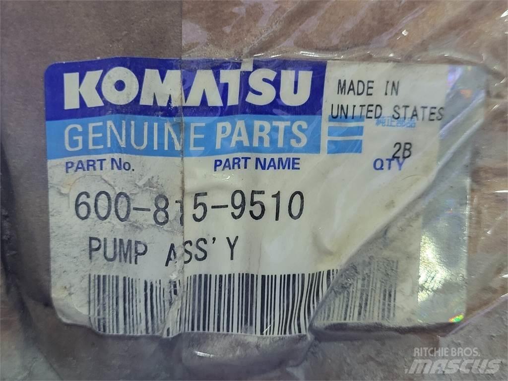 Komatsu 600-815-9510 Su pompalari