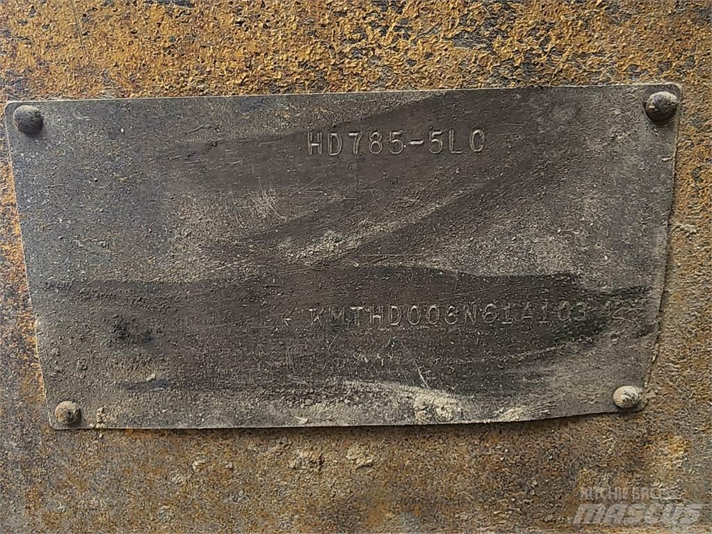 Komatsu HD785-5LC Belden kirma kaya kamyonu