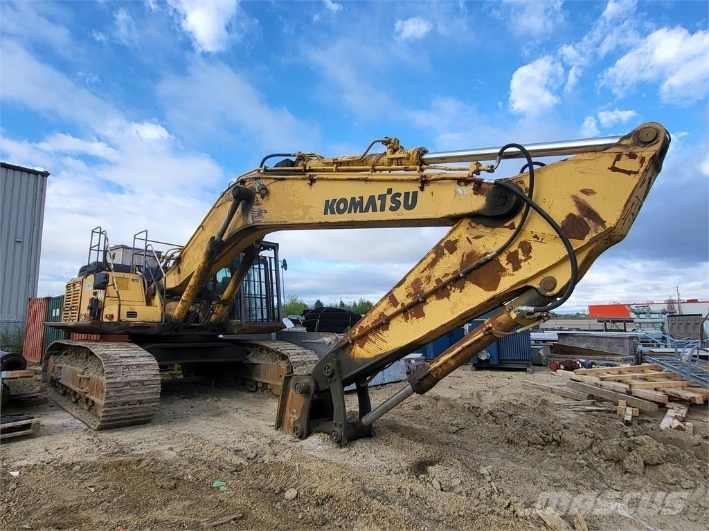 Komatsu PC600LC-6 Lastik tekerli ekskavatörler