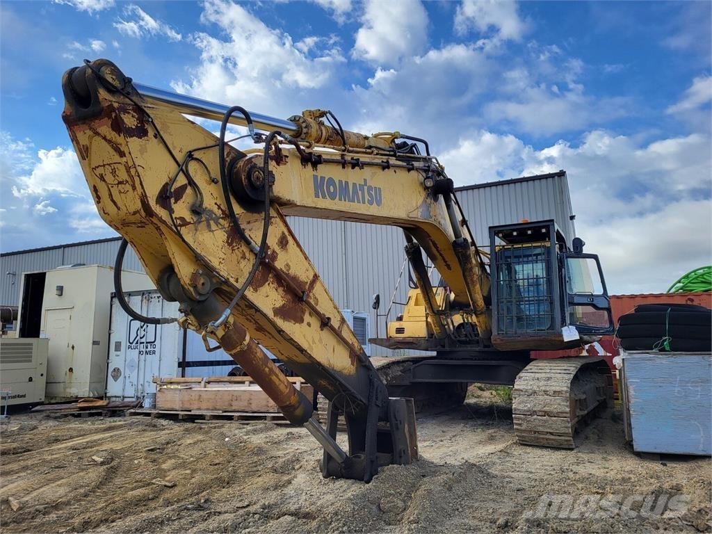 Komatsu PC600LC-6 Lastik tekerli ekskavatörler