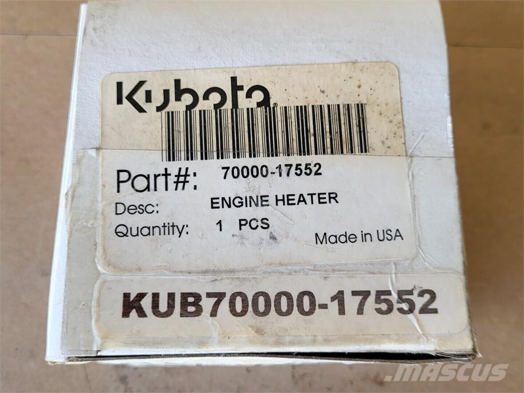 Kubota 70000-17552 Motorlar