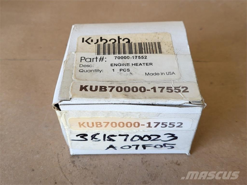 Kubota 70000-17552 Motorlar