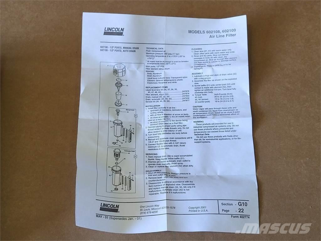 Lincoln 602108 Diger