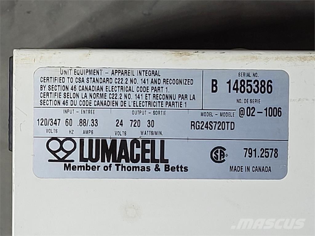  LUMACELL RG24S720TD Bataryalar