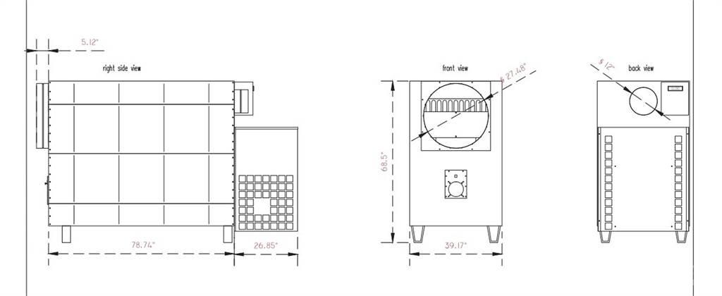  MABRE MGF 330-1125 Isıtma ve çözme ekipmanı