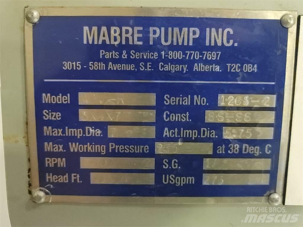  MABRE PUMP WPV-R Su pompalari