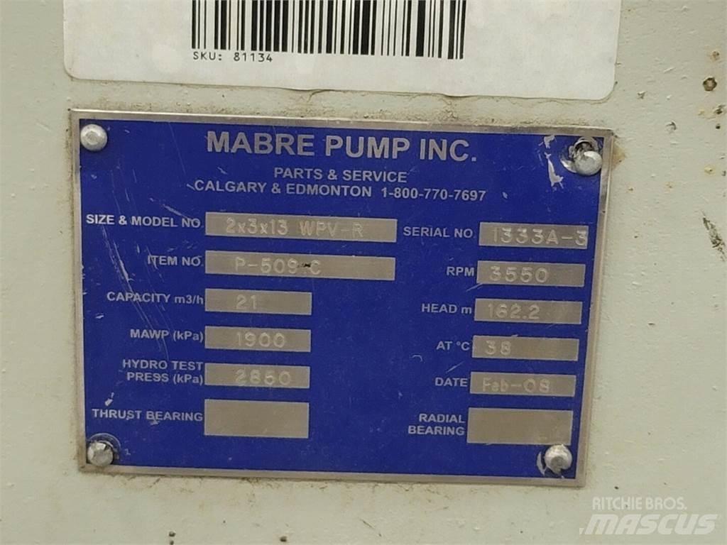  MABRE PUMP WPV-R Su pompalari